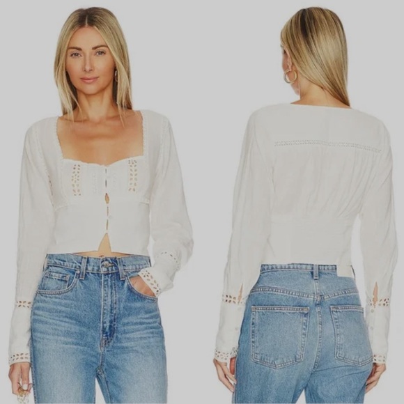 Free People Tops - FREE PEOPLE JOI BLOUSE